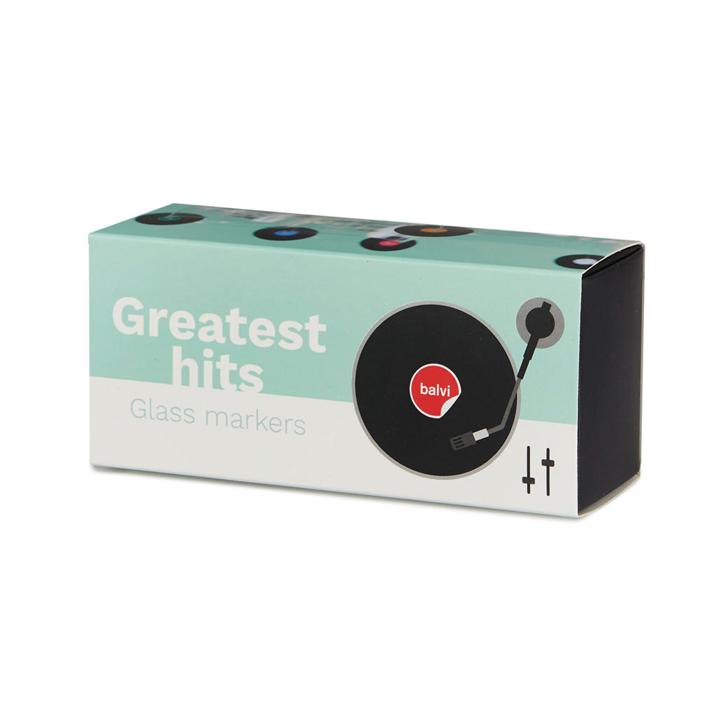 Trinkglas Markierer Greatest Hits