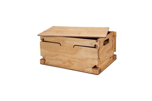 Stabile Klappbox Holz mittel