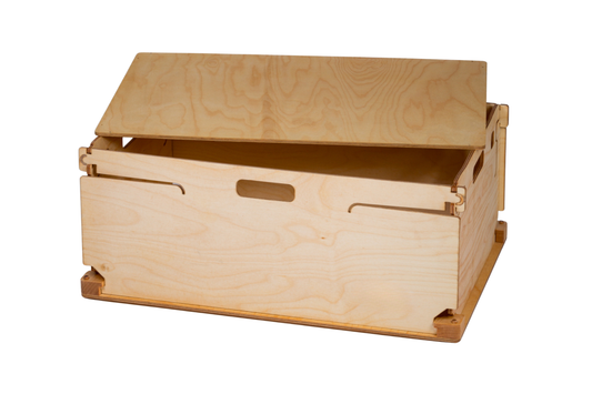 Stabile Klappbox Holz groß
