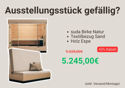 suda Ausstellungsstück Birke Natur