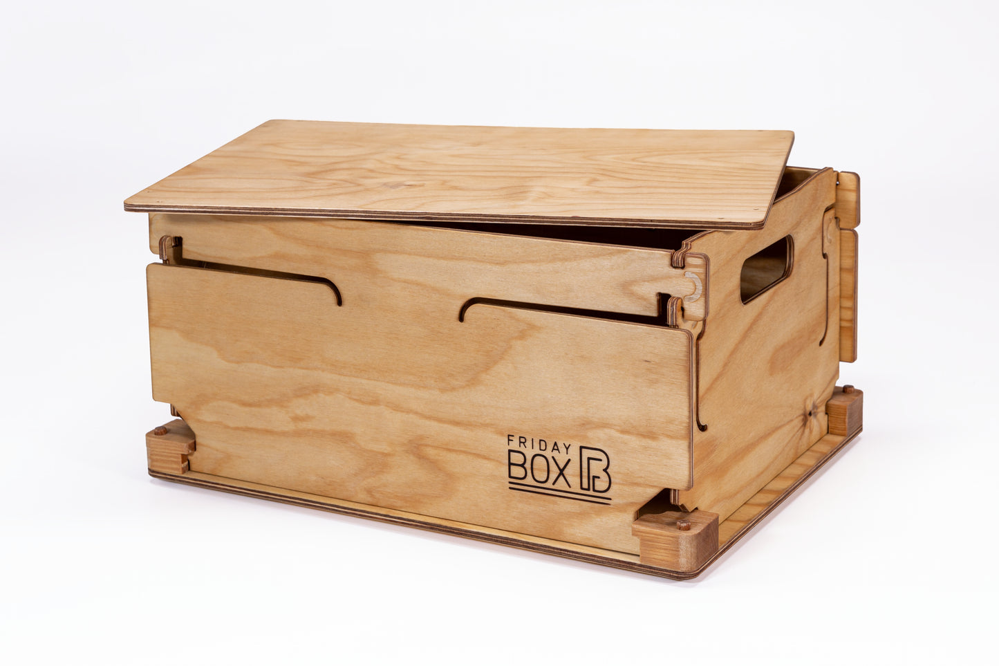 Stabile Klappbox Holz klein