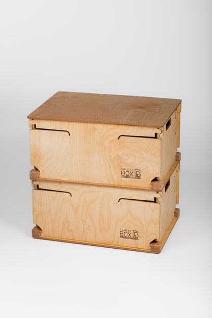 Stabile Klappbox Holz mittel