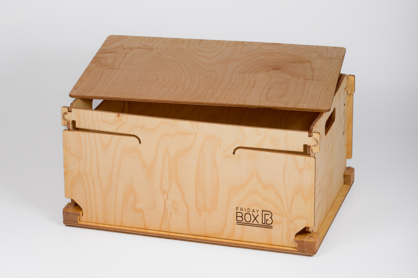 Stabile Klappbox Holz mittel