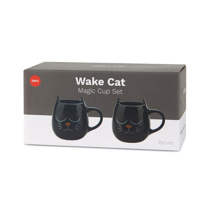 Kaffee­tassen-Set Wake Cat